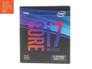 Intel i7-9700KF processor fra Intel