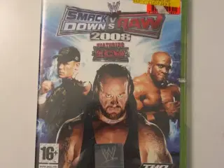 THQ SmackDown vs. Raw 2008 Xbox 360 spil