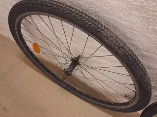 Forhjul med dæk og slange 28"