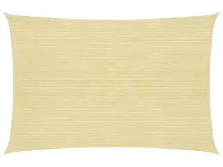 Solsejl 160 g/m² 5x7 m HDPE beige
