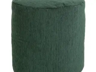 Puf Polyester 45 x 45 x 45 cm Akryl Mørk grøn