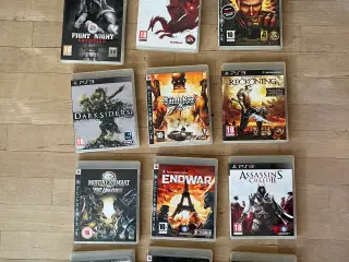 13 Playstation 3 Spil Sælges Samlet