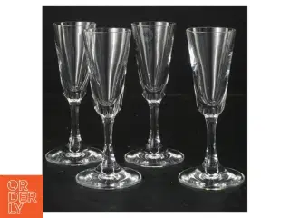 Krystal snapseglas 4 stk, 14 cm fra Id Ideas Daily (str. 4 styk. 14 cm)