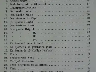 sømandssange - gamle og nye, udgivet af børge mikk