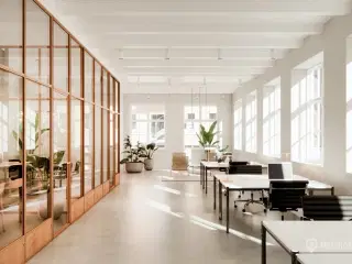 2.442 m² lækkert kontor på Nordre Fasanvej