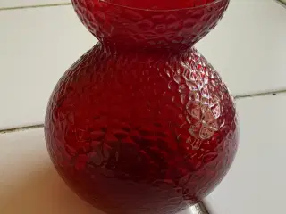 Hyasintglas rødt Holmegaard