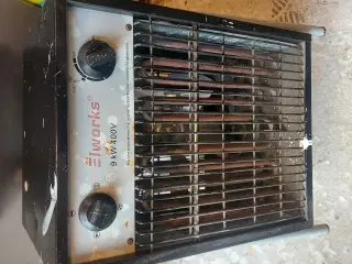 varmeblæser 9 kw