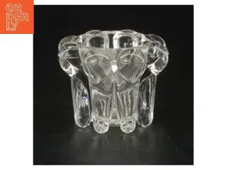 Dekorativ lysestage i glas (str. Ø 7,5 cm)