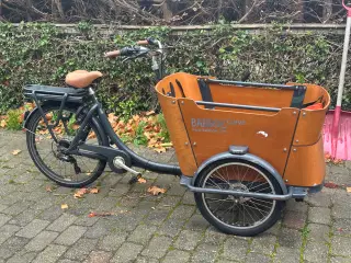 Trehjulet el-ladecykel 