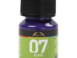 A-Color Glass Rødviolet 30ml - Vandbaseret Lakmaling