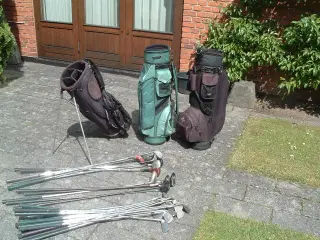Golfjern, Grafit og ståljern, bag og vogn