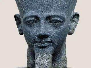 Skulptur Tut Ankh Amon