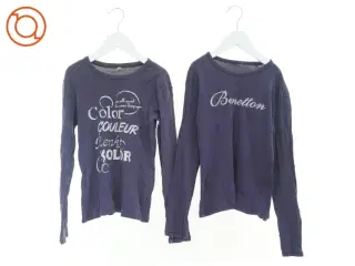 Bluse (2 stk.) fra Benetton (str. 146 cm)