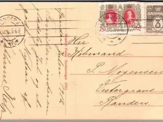Julemærke 1912 på Postkort