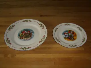 Gammeldags jul frokost  tallerken 21 cm