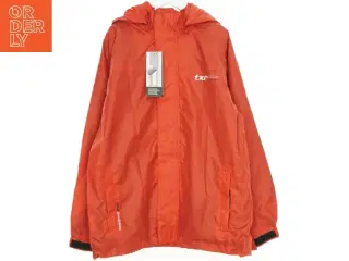 NY MED PRISMÆRKE TXR Active Wear Regnjakke med tapede sømme & aftagelig hætte,  Nypris 500,00 (str. 150 cm)