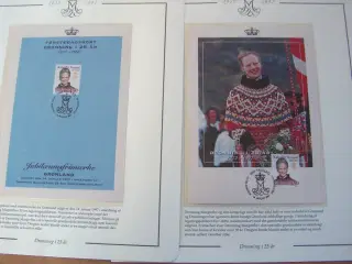 Jubilæums mønt/frimærker