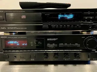 DENON Receiver DRA-625 + CD afspiller CDC-695