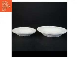 K&#228;hler Porcelænsskåle (str. 16,5 x 3 cm og 20,5 x 3,5 cm)