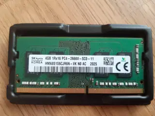 4 GB RAM til bærbar 2666V-SCO-11