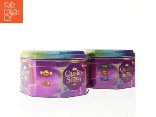 Quality Street tom slikdåse fra Quality Street (str. 23 x 14 cm)