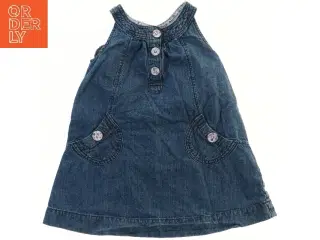 Denim kjole med knapper fra George (str. 104)