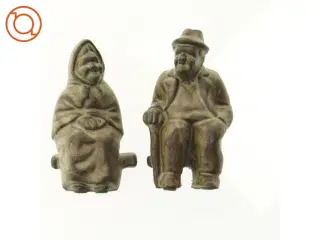 Dissing keramik ægtepar fra Dissing (str. 12 x 5 cm)