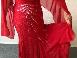 Elegant lang gallakjole