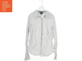 Langærmet stribet skjorte fra Tommy Hilfiger (str. XS)