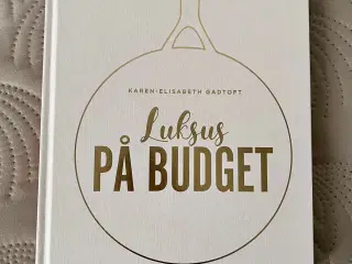 “Luksus på budget” kogebog. 