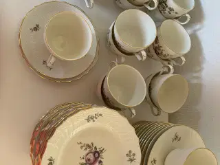 Koppe sæt Frijsenborg royal Copenhagen 