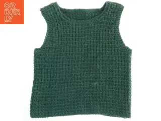 Strikket vest str 92 (str. 27x30 cm)