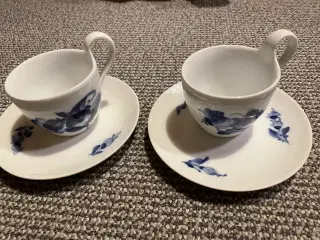 Royal Copenhagen Højhankskop blå blomst nr 10/8193