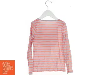 Stribet langærmet trøje med gult hjerte fra H&M (str. 122)
