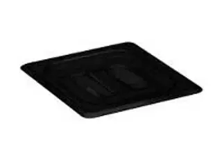 12 stk. Låg m/håndtag 1/6 GN sort plast Cambro