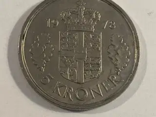 5 Kroner 1978 Danmark