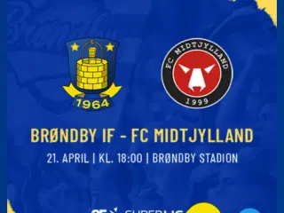 Brøndby IF - FC Midtjylland fodbold billetter
