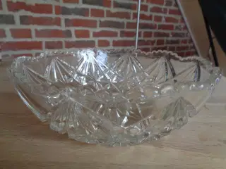 Krystal skål 