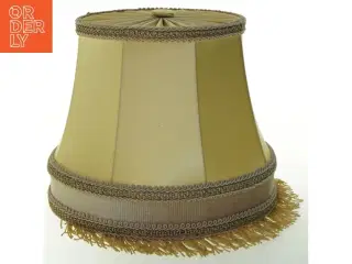 Lampeskærm med frynser (str. Ø 23 cm)