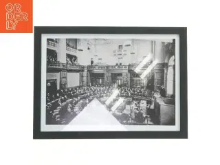 Fotografi med sort ramme fra Accent by Nielsen (str. 21x29,7 cm)