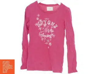 Lyserød langærmet t-shirt fra Logg (str. 122)