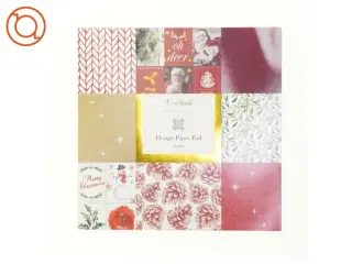 Julepynt, diy, hobby,  mønstret papir fra Vivi Gade (str. 30 x 30)