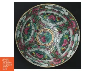 Kinesisk porcelænsskål (str. Ø 16 cm)