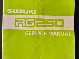 Suzuki RG 250 servicemanual