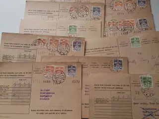 Rationeringskort 1950 - 1952 10stk