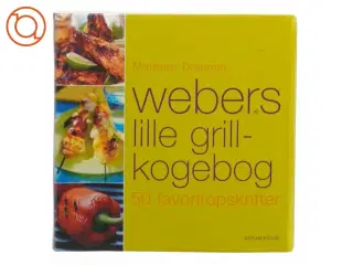 Webers lille grill kogebog fra Aschehoug (str. 15 cm)