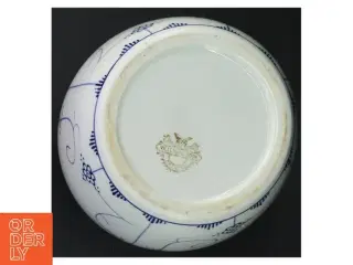Musselmalet porcelænskrukke med låg fra Villeroy & Boch (str. 16 cm)