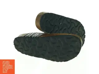 Zebra-stribede sandaler (str. 21 cm lang)