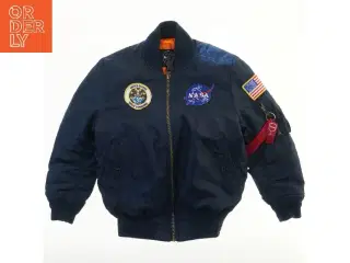 Blå NASA Jakke fra Nasa (str. S)