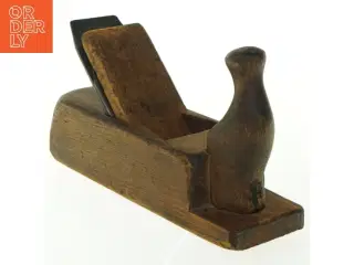 Gammel træhøvl (str. 22x7x13 cm)